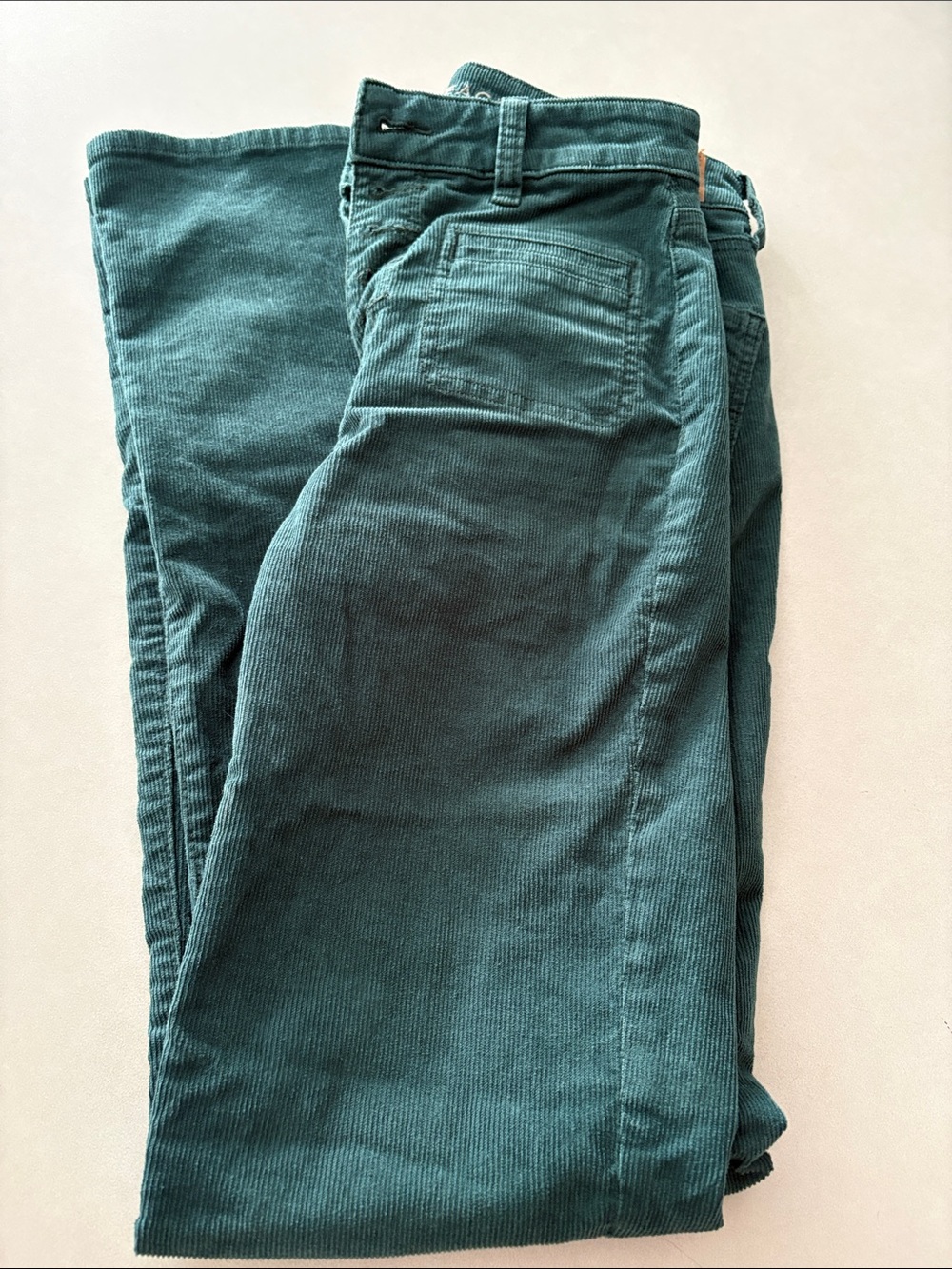 American Eagle Corduroy Super High Rise Flare